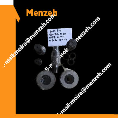 GM18VL อะไหล่เกียร์รถขุดเพลาเพลา PC120-1 PC120-2 PC120-5 PC120-6 SL130-5